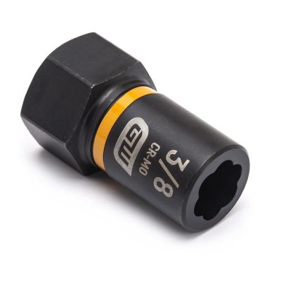 KDT84757 image(0) - GEARWRENCH 3/8 Inch Drive Bolt Biter Impact Extraction Socket 3/8 Inch