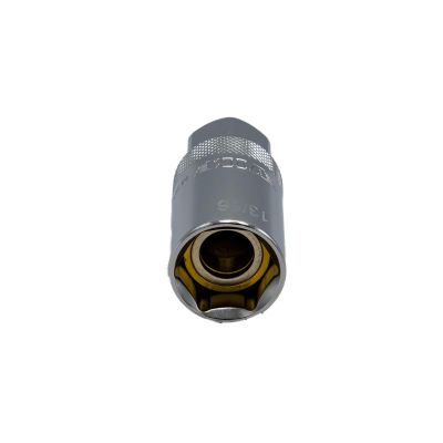 VIMMSPM1316 image(0) - VIM Tools 13/16 Inch Magnetic Spark Plug Socket - 3/8 Inch Drive