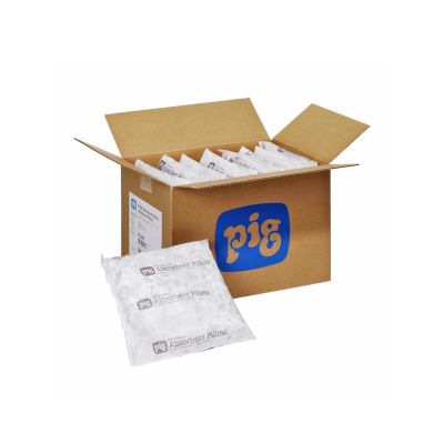 NPGPIL405 image(0) - New Pig Skimmer Oil-Only Absorbent Pillow - 12 Inch x 12 Inch - 10 Pack