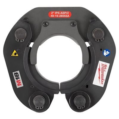 MLW49-16-2655SA image(0) - Milwaukee Tool 2 Inch IPS-ASP Press Ring for M18 FORCE LOGIC Long Throw Press Tool