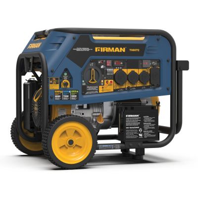 FRGT08072 image(0) - Firman Tri Fuel 8000W Portable Generator Electric Start 120/240V with CO ALERT