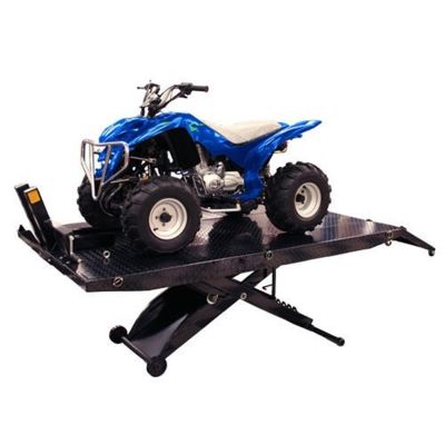 ATEHT-CYCLELIFT-XLT image(0) - Atlas Automotive Equipment Cyclelift XLT Air Operated Motorcycle/ATV Lift 1,000 lb. Capacity  (WILL CALL)