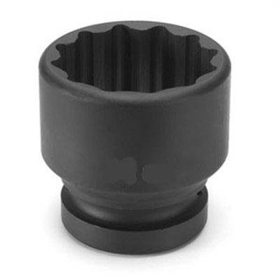 GRE41100M image(0) - Grey Pneumatic 1" Drive x 100mm Standard - 12 Point Socket