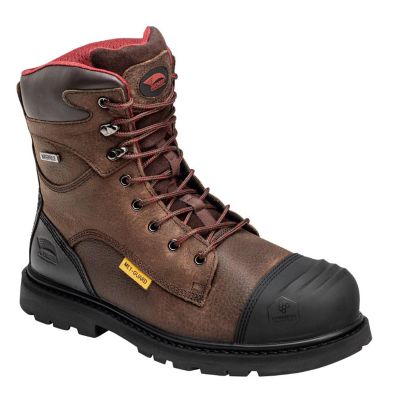 FSIA7556-14M image(0) - Avenger Hammer Series - Men's Met Guard 8" Work Boot - Carbon Toe - CN | EH | PR | SR - Brown - Size: 14M