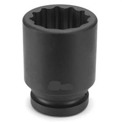 GRE4170MD image(0) - Grey Pneumatic 1" Drive x 70mm Deep - 12 Point Socket