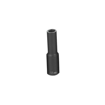 GRE2011MD image(0) - Grey Pneumatic 1/2" Drive x 11mm Deep Socket