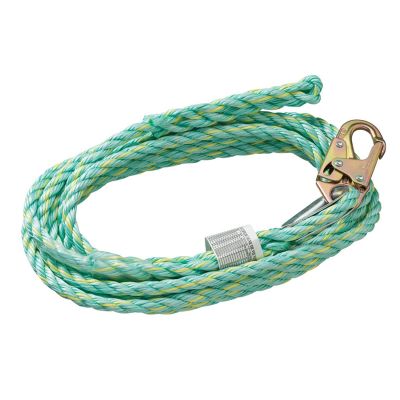 SRWV84014075 image(0) - PeakWorks Premium Vertical Lifeline - Snap Hook & Back Splice - 75' (22.9 m)