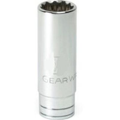 KDT80772 image(0) - GearWrench 1/2 Inch Drive 12 Point Deep SAE Socket 7/16 Inch