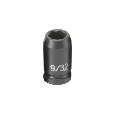 GRE909RS image(0) - Grey Pneumatic 1/4" Surface Drive x 9/32" Standard  Socket