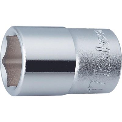 KKN4400M-34 image(0) - Ko-ken USA 4400M-34 1/2 Square Drive Socket 34 mm 6 Point Length 47 mm