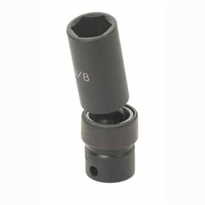 GRE1008UMD image(0) - Grey Pneumatic 3/8" Drive x 8mm Deep Universal Socket