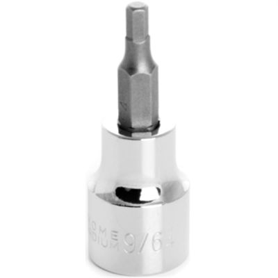 WLMW38875 image(0) - Wilmar Corp. / Performance Tool 3/8" Drive 9/64" Hex Bit Socket