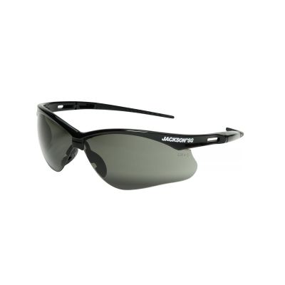 SRW50007 image(0) - Jackson Safety Safety Glasses - SG Series - Smoke Mirror Lens - Black Frame - STA-CLEAR Anti-Fog - Outdoor