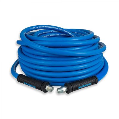 BLBTTPW38100 image(0) - BluBird Tough Tek Rubber Pressure Washer Hose 3/8" x 100'