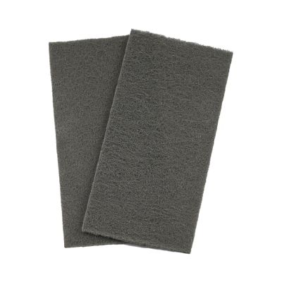 HITSPTHING image(0) - High Teck Products (25 pcs per box) 4-1/2"X9" U/F THIN GRAY SCUFF PAD, with Sillicon Carbide Grain
