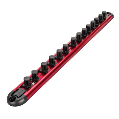 WLMW38190 image(0) - Wilmar Corp. / Performance Tool 3/8" Drive Magnetic Socket Rail