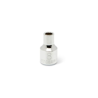 KDT80805 image(0) - GEARWRENCH 1/2 Inch Drive 12 Point Standard Metric Socket 8mm