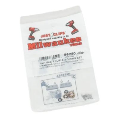 LIS86250 image(0) - Lisle JCMCT250 1/4-inch MKE 3 Clips 3 O-Rings Set