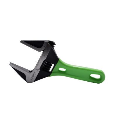 VIMSAW51 image(0) - VIM Tools 5'' STUBBY ADJUSTABLE WRENCH W/ 1'' JAW OPENING