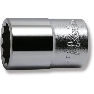 KKN4405M-17 image(0) - Ko-ken USA 4405M-17 1/2 Square Drive Socket 17 mm 12 Point Length 37 mm
