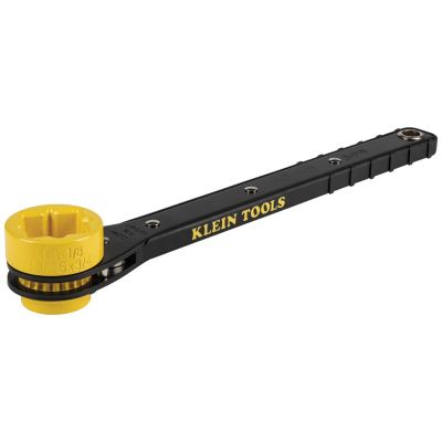 KLEKT152T image(0) - Klein Tools 4-in-1 Lineman's Slim Ratcheting Wrench