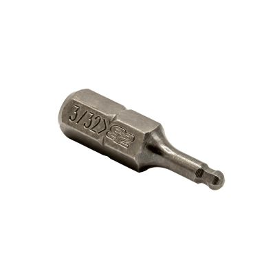 VIMVI104BH3 image(0) - VIM Tools 3/32 Inch Ball Hex Bit 1/4 Inch Hex Drive X 1 Inch Long