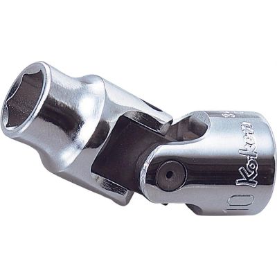 KKN3440A-9-16 image(0) - Ko-ken USA 3440A-9/16 3/8 Square Drive Universal Socket 9/16 6 Point Length 51 mm