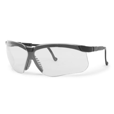 UVXRWS-51023 image(0) - Uvex Genesis Safety Eyewear, Black Adjustable Frame, Clear Lens, Anti-Fog Lens Coating - RWS-51023