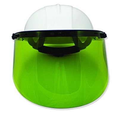 SRWS31223 image(0) - Sellstrom Face Shield - 312 Series - 9.75" x 20" x 0.060" Window - ArcFlash - Window, Adapter Bracket and Hard Hat Combination