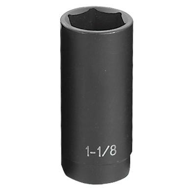 GRE2036D image(0) - Grey Pneumatic 1/2" Drive x 1-1/8" Deep Socket