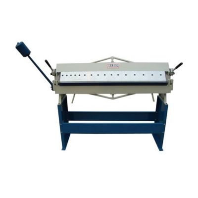 BLI1000475 image(0) - Baileigh BB-4816E - Manually Operated Box and Pan (Finger) Brake, 4' Length, 16 Gauge Mild Steel Capacity