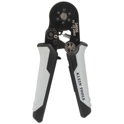 KLE34061 image(0) - Klein Tools Ratcheting Ferrule Hex Crimper Set