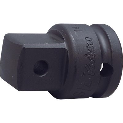 KKN14466A-B image(0) - Ko-ken USA 14466A-B 1/2 Sq. Dr. Adaptor 3/4 Square Length 44mm Ball type