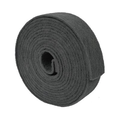 HITSPRGRAY image(0) - High Teck Products (1 roll per bag) 4.5"X32.8' U/F GRAY SCUFF ROLL, with Sillicon Carbide Grain