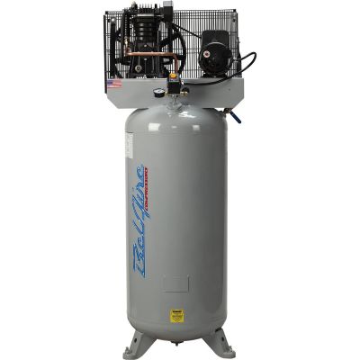 IMC4918VN image(0) - IMC (Belaire) 5 HP 80 Gallon 175 PSI 230 Volt Air Compressor 5 HP 80 Gallon Vertical 175 PSI 230 1 60 14.6 CFM PAT 49 Pump 56 Frame Motor