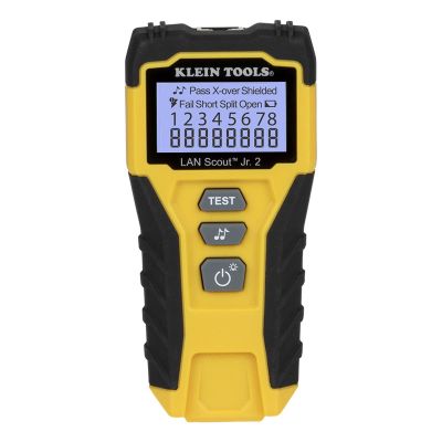 KLEVDV526200 image(0) - Klein Tools Ethernet Cable Tester Kit, LAN Scout&reg; Jr. Cable Tester, RJ45 Remote