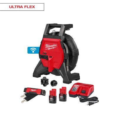 MLW3318-22A image(0) - Milwaukee Tool M1265 Feet Ultra Flex Compact Inspection Camera Kit