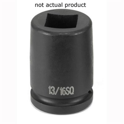 GRE3317S image(0) - Grey Pneumatic 3/4" Drive x 17mm Square - 4 Point Socket