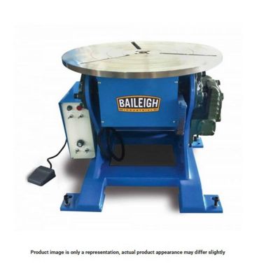 BLI1008392 image(0) - Baileigh WP-1100 - 110V 19.5" Welding Positioner, 1100 lbs Capacity and 90 degrees