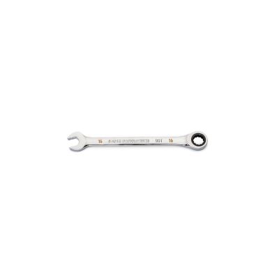 KDT86916 image(0) - GEARWRENCH 16mm 90-Tooth 12 Point Ratcheting Combination Wrench