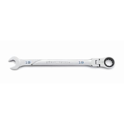 KDT86219 image(0) - GearWrench 19mm 120XP Universal Spline XL Flex Head Ratcheting Combination Wrench
