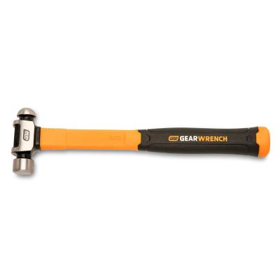 KDTGWHFGBP8 image(0) - GEARWRENCH 8 oz. Ball Pein Hammer with Fiberglass Handle