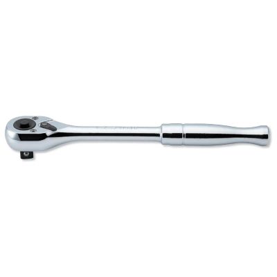 KKN4753PB image(0) - Ko-ken USA 4753PB 1/2 Square Drive Ratchet Handle 24 teeth Length 250 mm Push Button Polished Handle