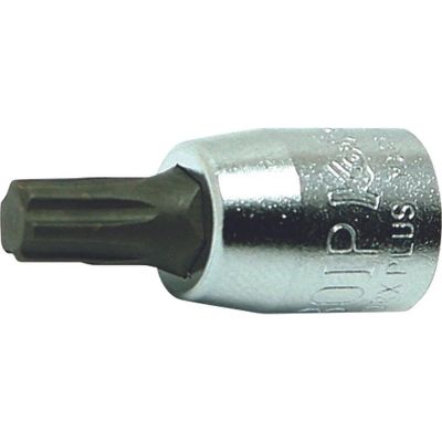 KKN2025-28-8IP image(0) - Ko-ken USA 2025.28-8IP 1/4 Square Drive TORXplus 8IP Bit Socket - Length 28 mm