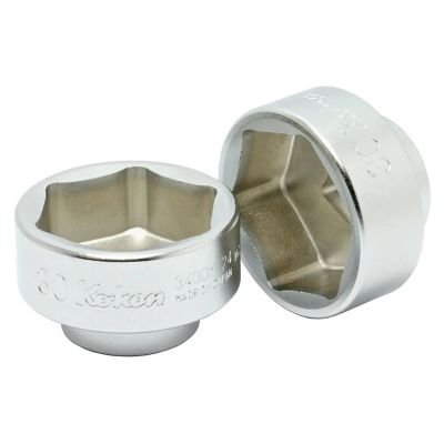 KKN3400M-24-32 image(0) - Ko-ken USA 3400M.24-32 3/8 Square Drive Socket 32 mm 6 Point Length 24 mm