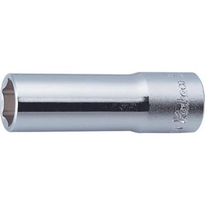 KKN3305W-7-16 image(0) - Ko-ken USA 3305W-7/16 3/8 Square Drive Socket Whitworth 7/16 12 Point Length 65 mm