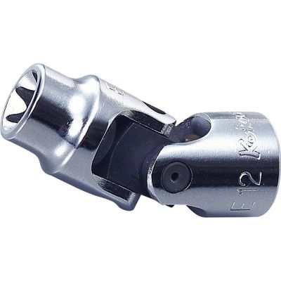 KKN3440T-E10 image(0) - Ko-ken USA 3440T-E10 3/8 Square Drive Universal TORX E10 Socket - Length 47.7 mm