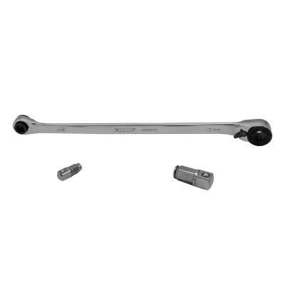 VIMHBR810 image(0) - VIM Tools 8 Inch Heavy Duty Hex Bit Ratchet 1/4 Inch X 10 mm Reversible