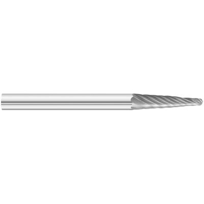 KNKKK14-SL-42 image(0) - KnKut KnKut SL-42 8&deg; Included Carbide Burr 1/8" x 1/2" x 1-1/2" OAL with 1/8" Shank
