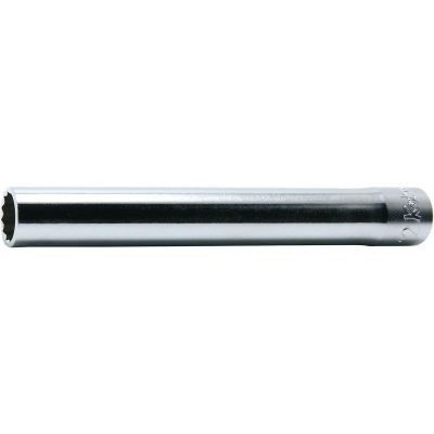 KKN3305M-4-L120 image(0) - Ko-ken USA 3305M/4-L120 3/8 Square Drive Socket set 8 mm-14 mm 12 Point Length 120 mm 4 pieces